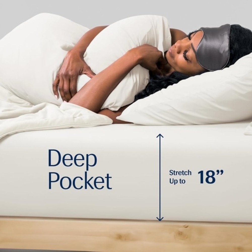 Rest Evercool 3 Piece Starter Cooling Full Fitted Sheet For Hot Sleepers 51x71